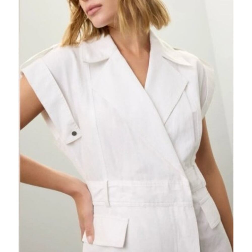 A.L.C. Ryan White Mini Dress Sz. 2 - Picture 3 of 10